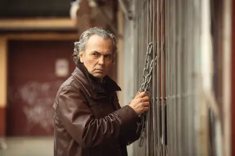 Foto de José Coronado en Entrevías. Foto de José Coronado en Entrevías.