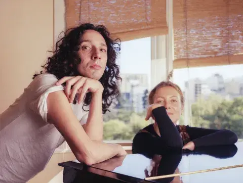 Fito Páez y Cecilia Roth. Fito Páez y Cecilia Roth.