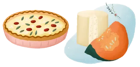 Ilustración tartas