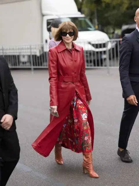 Anna Wintur en milán Fashion Week