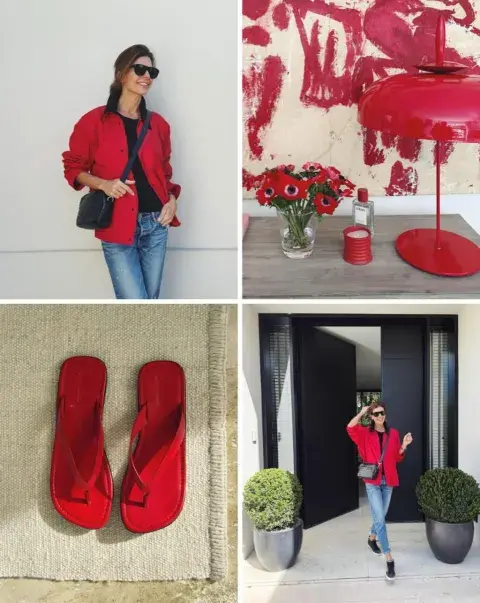 Juliana Awada eligió el rojo como el tono de la temporada Juliana Awada eligió el rojo como el tono de la temporada