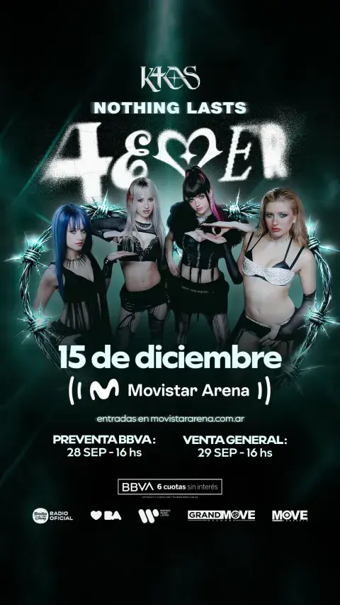 K4OS en el Movistar Arena. K4OS en el Movistar Arena.