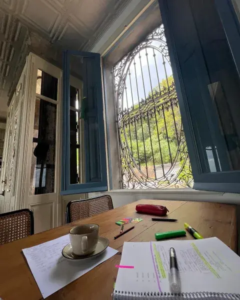 vista desde la cocina de natalia Oreiro