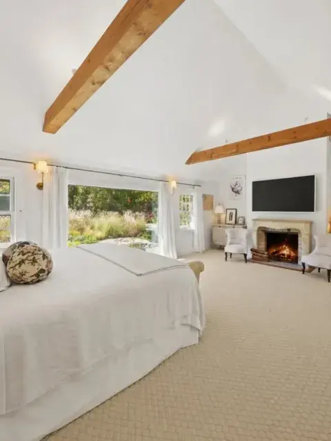 La habitación de la casa de Drew Barrymore La habitación de la casa de Drew Barrymore