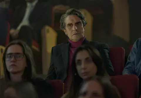 Still de la película Lo dejamos acá.