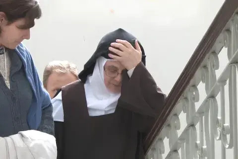 La monja Luisa Toledo en el juicio.