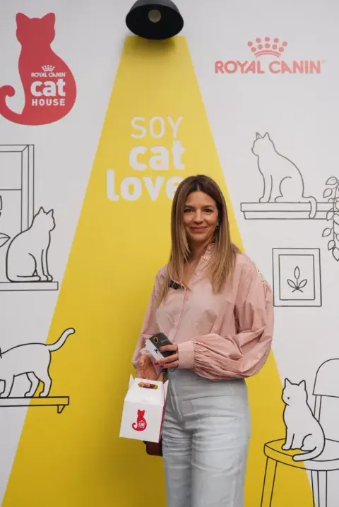 Marcela Kloosterboer en el evento de Royal Cannin Marcela Kloosterboer en el evento de Royal Cannin