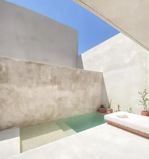 piletas color beige