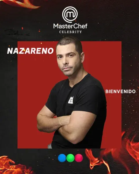 Nazareno Casero en Masterchef 2026. Nazareno Casero en Masterchef 2026.