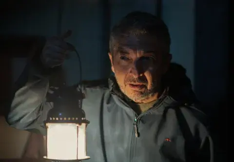 Ricardo Darín en El Eternauta. Ricardo Darín en El Eternauta.