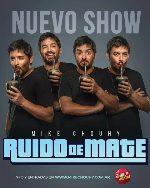 Flyer show de standup Mike Chouhy Flyer show de standup Mike Chouhy