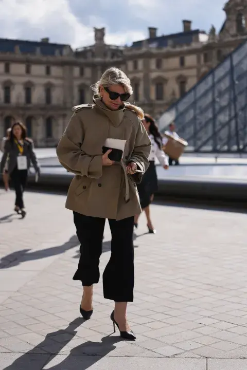 look capri París Fashion week street style look capri París Fashion week street style