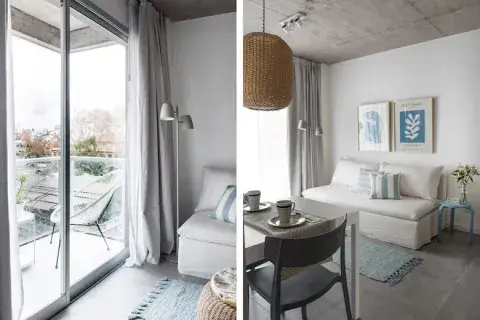 monoambiente pocos metros revista living