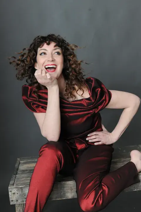 Anita Gutiérrez, actriz protagonista de Una Navidad de mierda Anita Gutiérrez, actriz protagonista de Una Navidad de mierda