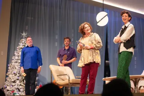 Anita Gutiérrez, actriz protagonista de Una Navidad de mierda Anita Gutiérrez, actriz protagonista de Una Navidad de mierda