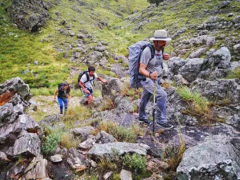 Trekking en Sierra de la Ventana Trekking en Sierra de la Ventana