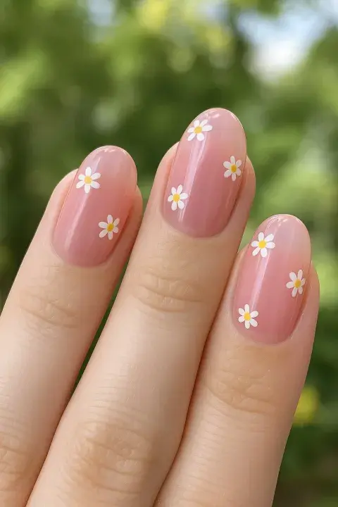 Uñas de flores en primavera 2026