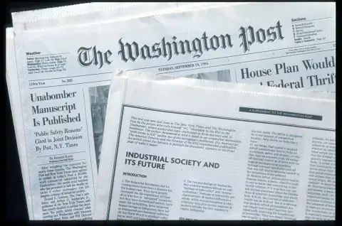 El manifiesto del Unabomber El manifiesto del Unabomber