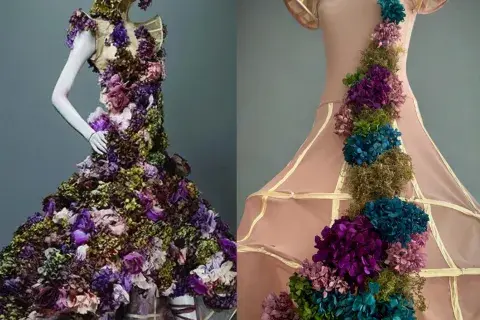vestido de flores vestido de flores