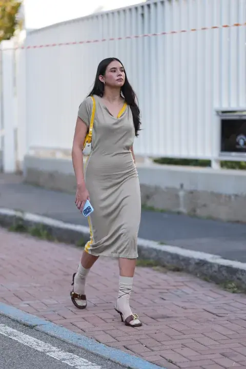 El vestido midi es tendencia esta primavera verano 2026 El vestido midi es tendencia esta primavera verano 2026