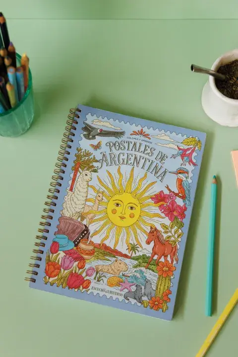 Libro para colorear de paisajes argentinos