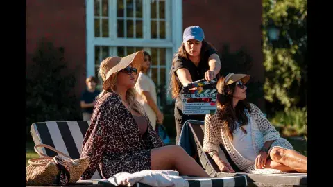 Wanda Nara en el set de la película "¿Querés ser mi hijo?" Wanda Nara en el set de la película "¿Querés ser mi hijo?"