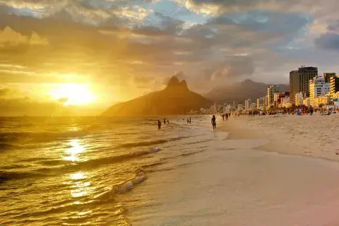 Río de Janeiro en un atardecer Río de Janeiro en un atardecer