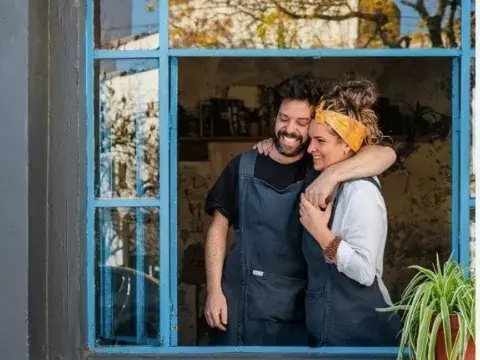 Emilia y Tatú, en El Imperfecto. Emilia y Tatú, en El Imperfecto.