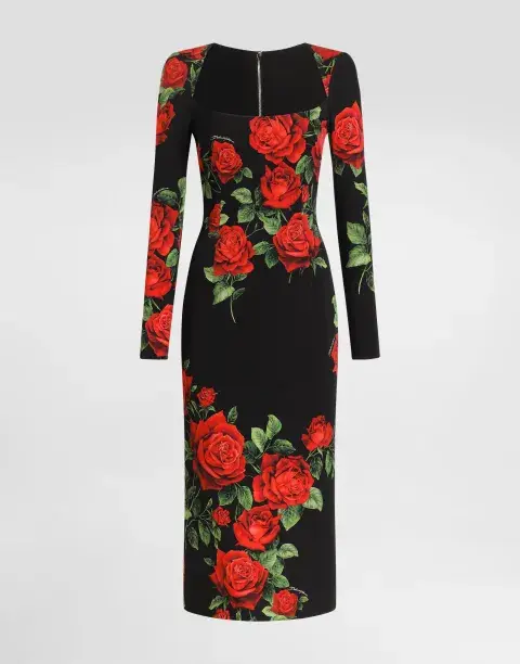 El vestido de Dolce & Gabbana que lució Wanda Nara. El vestido de Dolce & Gabbana que lució Wanda Nara.