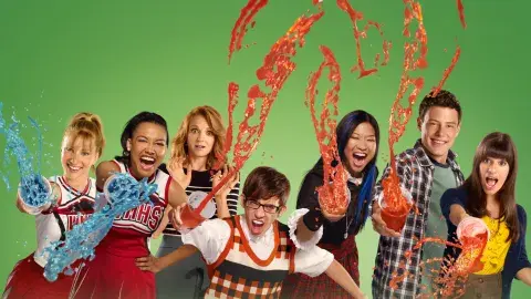 Foto del elenco de Glee. Foto del elenco de Glee.