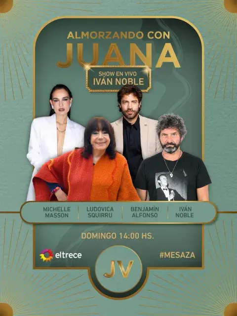 Ludovica Squirru y los invitados al programa de Juana Viale, el domungo 11 de octubre de 2026. Ludovica Squirru y los invitados al programa de Juana Viale, el domungo 11 de octubre de 2026.