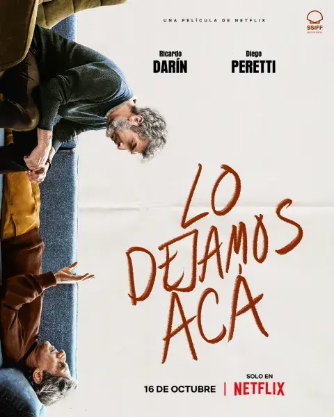 Póster de Lo dejamos acá. Póster de Lo dejamos acá.