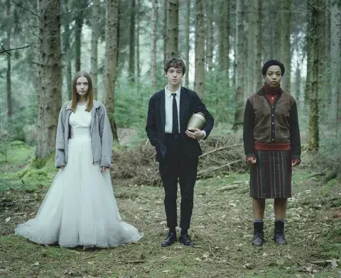 Foto de la serie de Netflix The End of the Fucking World. Foto de la serie de Netflix The End of the Fucking World.