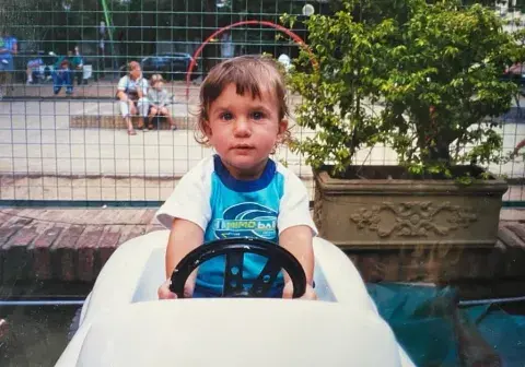 Valentín Yankelevich de pequeño. Valentín Yankelevich de pequeño.