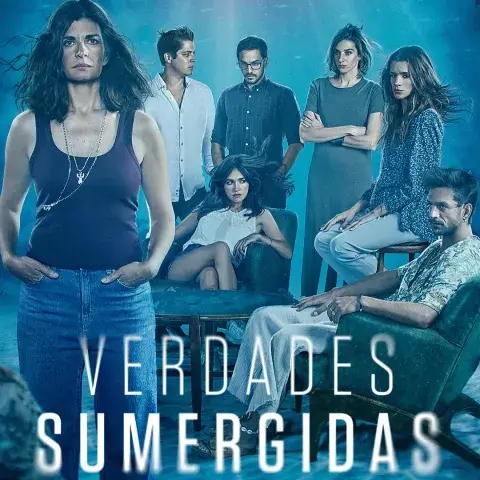 Póster de la serie Verdades sumergidas. Póster de la serie Verdades sumergidas.