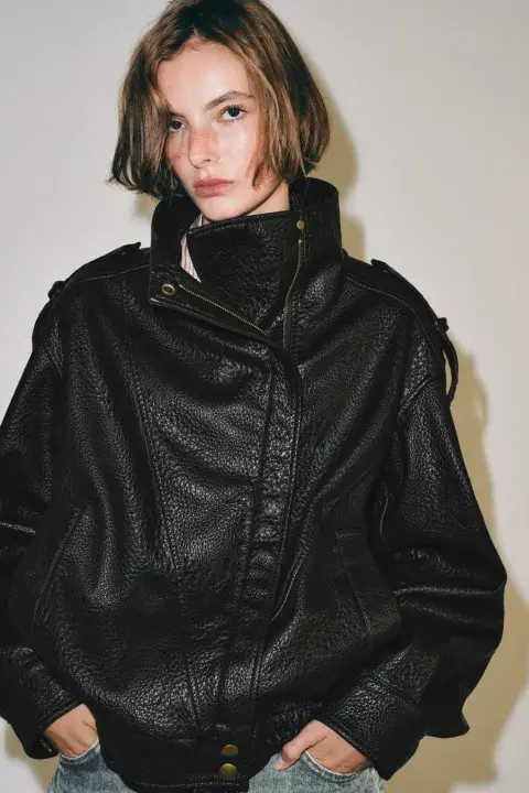 Chaqueta de cuero Chaqueta de cuero