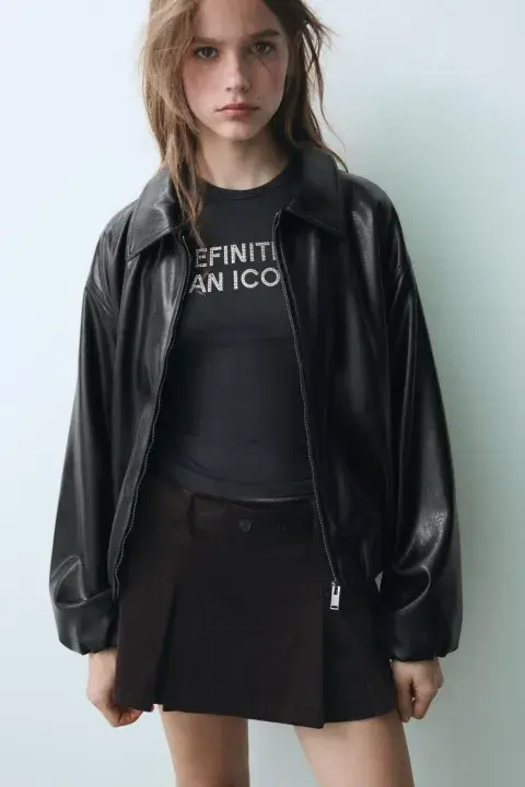 Chaqueta de cuero Chaqueta de cuero