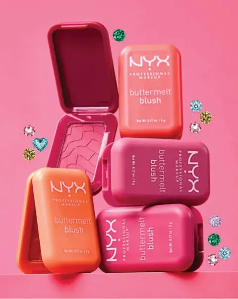 Con la llegada de NYX a Argentina, este es el rubor viral de la temporada. 