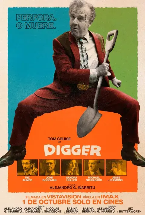 Póster de la pelícyula DIGGER. Póster de la pelícyula DIGGER.