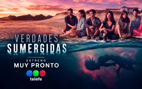 Póster de la serie argentina Verdades sumergidas. Póster de la serie argentina Verdades sumergidas.