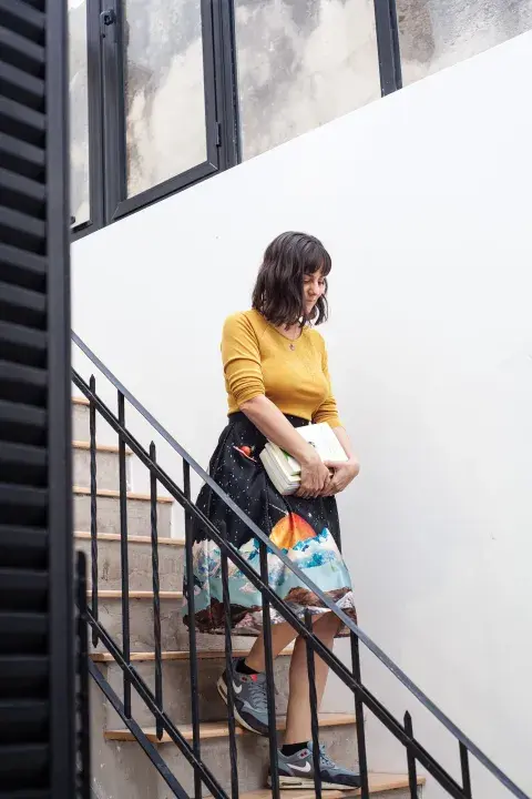 La escalera es como la cinta transportadora de la casa. La escalera es como la cinta transportadora de la casa.