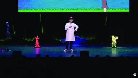 El humorista Miguel en el Ópera con su espectáculo Choriando
a lo grande. El humorista Miguel en el Ópera con su espectáculo Choriando
a lo grande.