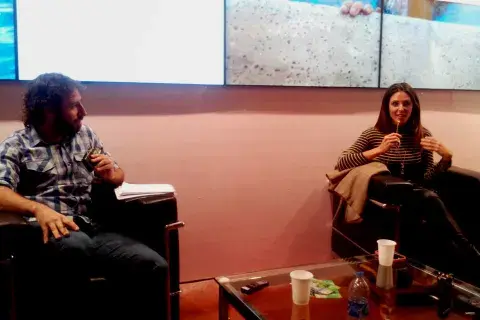 Federico Bianchini y Soledad Barruti Federico Bianchini y Soledad Barruti