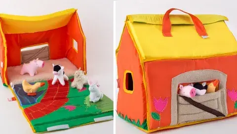 La granja de Aine Juguetes con 5 animales, $966 La granja de Aine Juguetes con 5 animales, $966