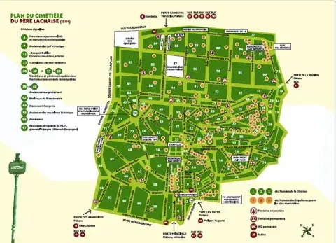 El predio tiene 44 hectáreas, y es imprescindible utilizar un mapa para recorrerlo