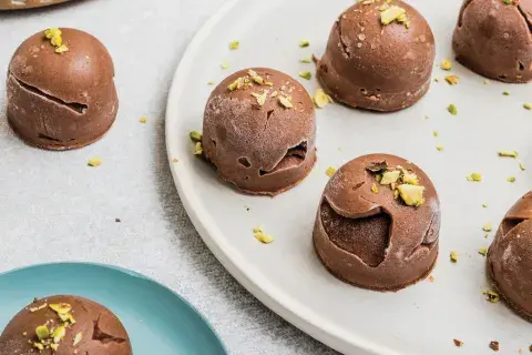 Bombones de chocoporotos. Bombones de chocoporotos.