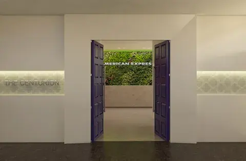 El ingreso al Salón Centurion, la oferta de American Express para los viajeros