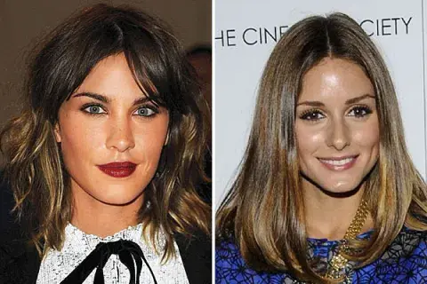 Alexa Chung y Olivia Palermo, con cortes por los hombros