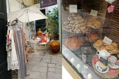 Der. Pasteleria de la ciudad de Lecce Der. Pasteleria de la ciudad de Lecce