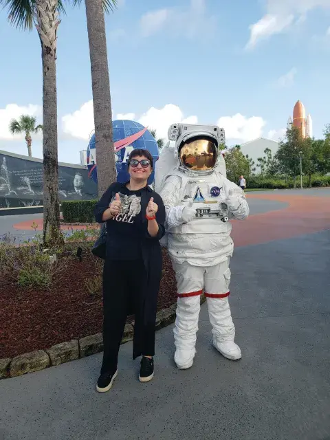 La NASA abre a las 9 y antes de entrar podés sacarte fotos con un astronauta.